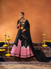 Black & Purple Chaniya Choli